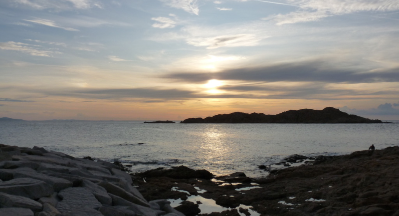 We stayed in an area called Isola Rossa…named after the small island with red rocks off the coast