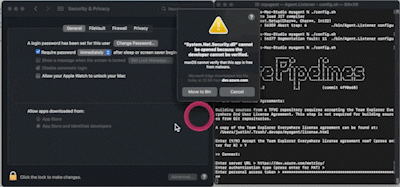 animation shows me running an MS app and how many times I have to approve the various commands that are called, every time I approve one, it then blocks another