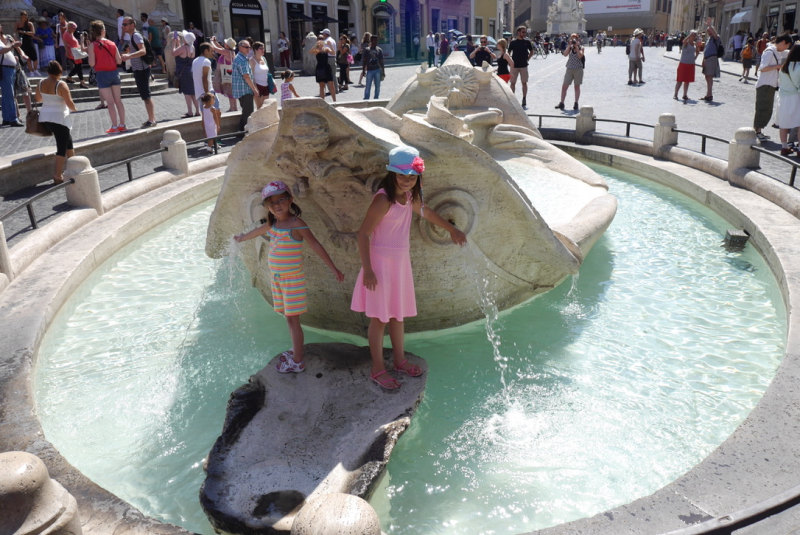The Fontana della Barcaccia
