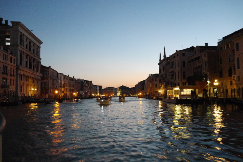 At night it is very picturesque