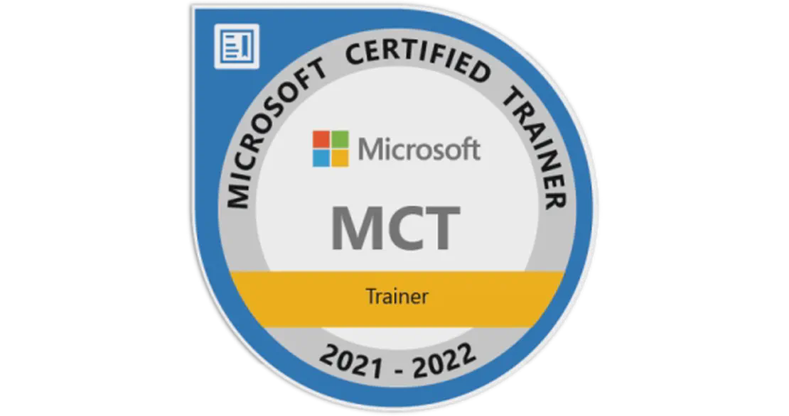 Microsoft Certified Trainer 2022