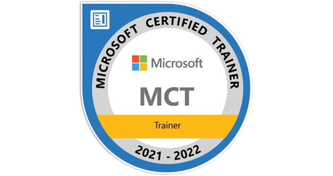 Microsoft Certified Trainer 2022