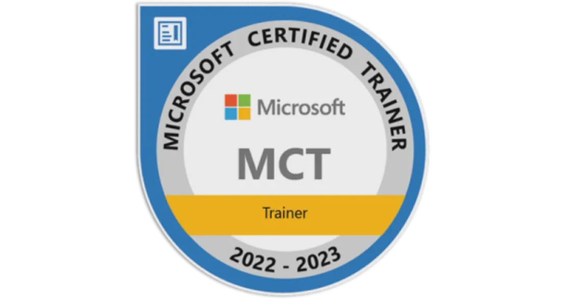 Microsoft Certified Trainer 2023