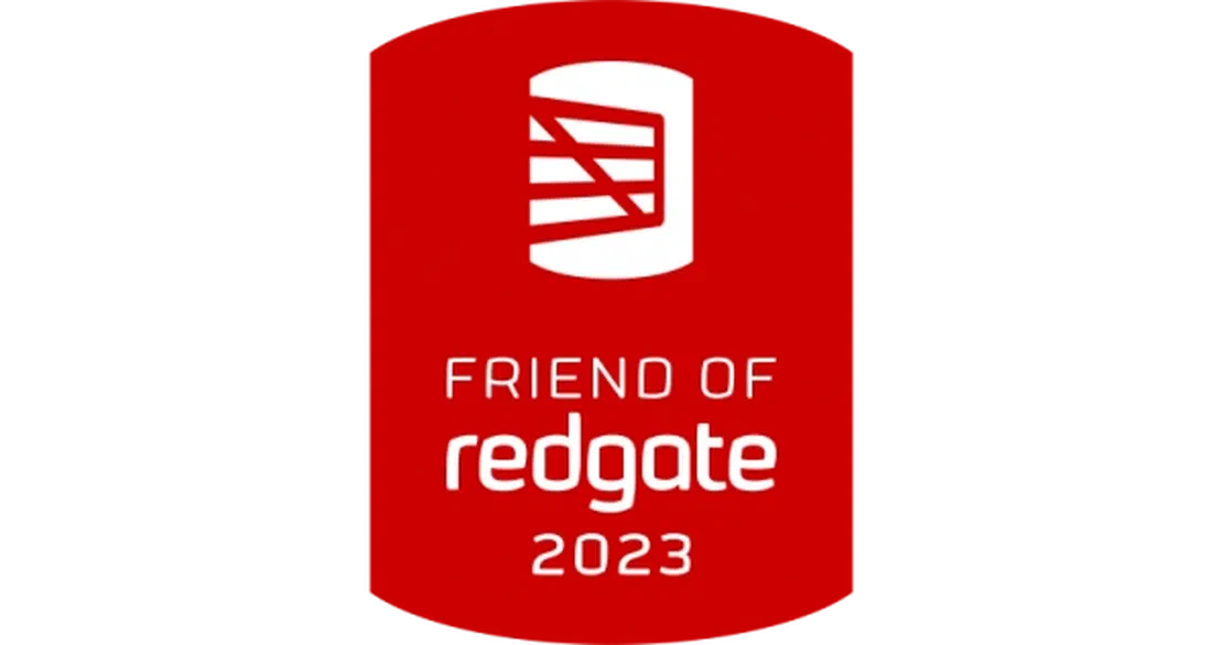 I am a friend of Redgate program for 2023